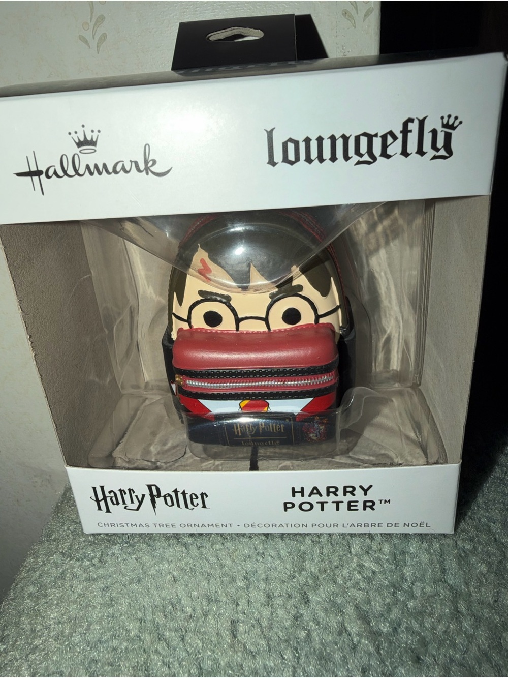 Harry Potter Loungefly Backpack Christmas Ornament